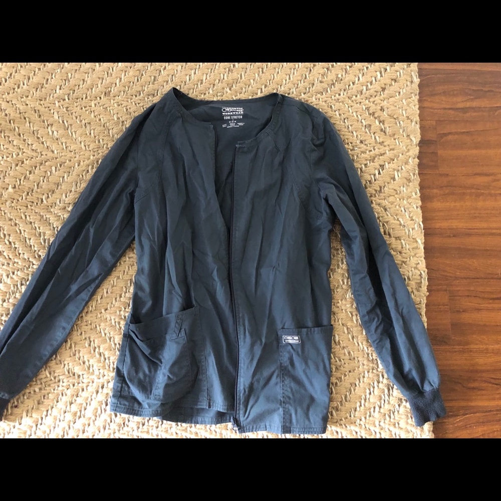 Cherokee scrub jacket!